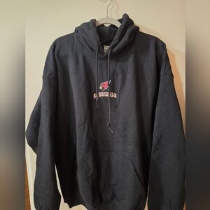 Arizona Cardinel Black Hoodie with Logo